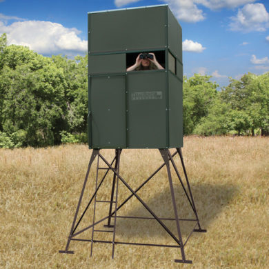 Texas Hunter 4’X4’ Trophy Deer Blind With 4' Tower - Lochte Feed ...